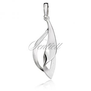 Srebrna długa zawieszka pr.925 fantazyjna - KS0012C1