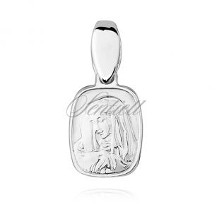 Srebrny medalik Matka Boska Madonna  - KS0163